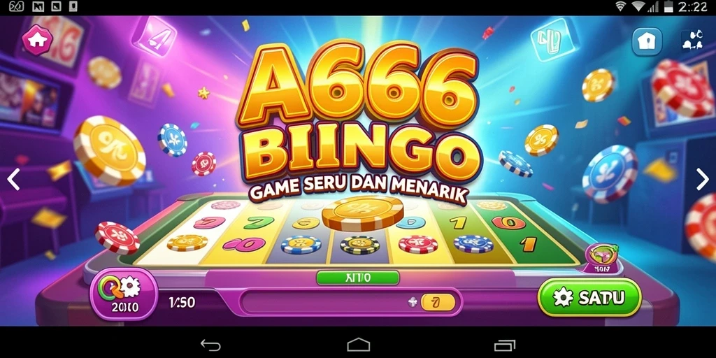 Tampilan gameplay Bingo yang menarik dan interaktif di AA666.
