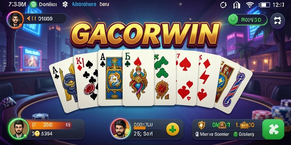 Tampilan gameplay seru dan interaktif dari GACORWIN.