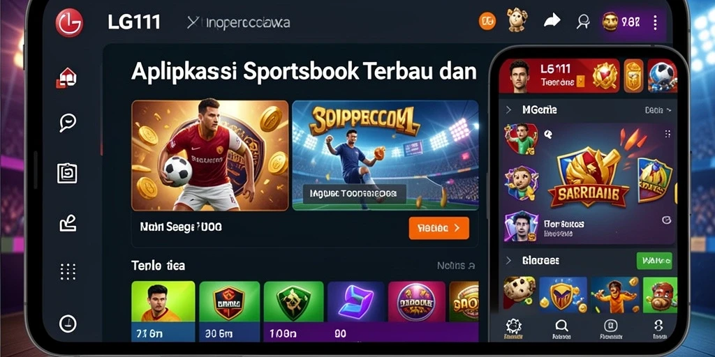 Tampilan gameplay sportsbook yang menarik dan interaktif.