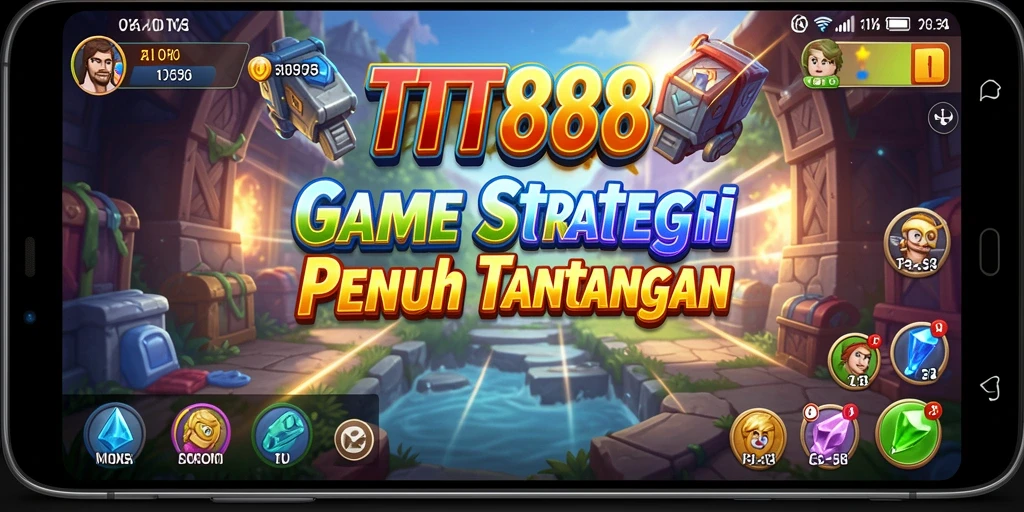 Screenshot gameplay menampilkan strategi seru dalam TTT888.